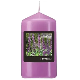 Papstar Flavour by GALA Duft-Stumpenkerze Ø 58 mm 110 mm violett 6 St.