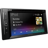 Pioneer AVH-A240BT 2-DIN-Multimedia Player, 6,2-Zoll ClearType-Touchscreen, Smartphone-Anbindung, USB, Bluetooth, 13-Band-Grafikequalizer