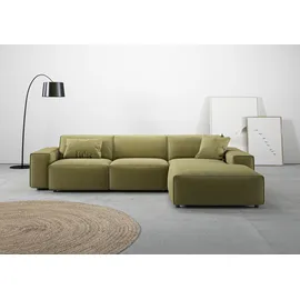 Andas »Glimminge auch in Breitcord, Feincord, Bouclé + Easy care-Bezug«, L-Form, Breite 294, Zierkissen