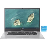 Asus Chromebook CX1500CKA-EJ0161 39,6 cm (15.6") Full HD Intel® Pentium® Silver N6000 4 GB LPDDR4x-SDRAM 128 GB eMMC Wi-Fi 6 (802.11ax) ChromeOS Silber