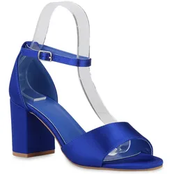 Damen Klassische Sandaletten in Blau