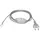 Kopp 140310090 Euro-Zuleitung 2 m, mit Zwischenschalter, transparent