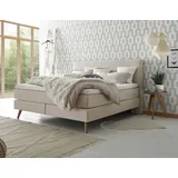 Hasena Boxspringbett »Costa«, beige