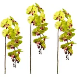 Creativ green Kunstpflanze CREATIV GREEN, grün, H:98cm, Kunststoff, Polyester, Kunstpflanzen, Kunstpflanze, 3er Set