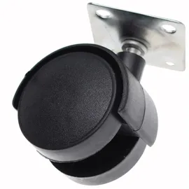 BGS Diy 80332 Doppel-Lenkrollen-Set 40 mm 4-tlg.