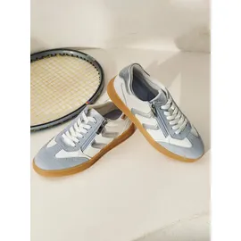 Marco Tozzi Plateausneaker Damen Blau/Weiß 38