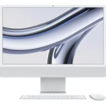 Apple iMac 24" Retina 4,5K Display 2023 M3 8 GB RAM 256 GB SSD 10-Core GPU Silber