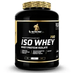 Iso Whey PRO - Whey Protein Isolat 1800g - Keks mit Sahne Geschmack