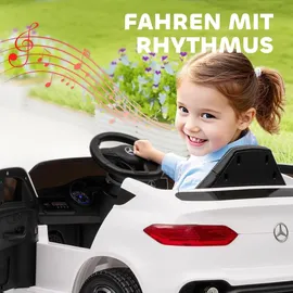 aiyaplay Kinder Elektroauto Mercedes-Benz Concept GLC Coupe 12V Weiß