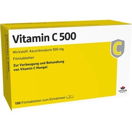 Wörwag Pharma Vitamin C 500 Filmtabletten 100 St.
