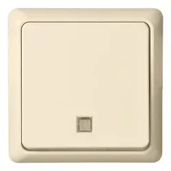 Elso 251610 Universalschalter beleuchtet 10A RENOVIERUNG komplett Schraubklemme perlweiß