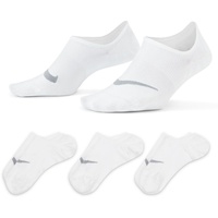 Nike Everyday Plus Lightweight Trainings-Footie-Socken Damen White/Wolf Grey 42-46