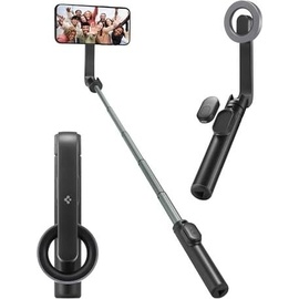 Spigen Selfie Stick Wondersnap MagFit S570W Kompatibel Selfie Stick, Schwarz