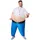Tectake tectake® Selbstaufblasbares Kostüm Personal Trainer