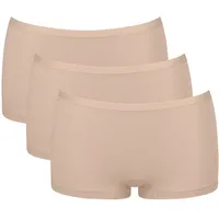 SLOGGI GO Daily Cotton Short Slip 3 St. Beige XXL
