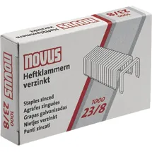 Novus Heftklammern 23/8, 1.000 St.
