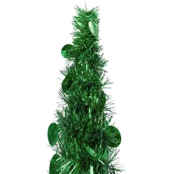vidaXL Künstlicher Pop-Up-Weihnachtsbaum Grün 120 cm PET