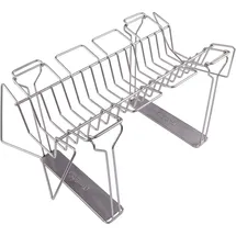 Char-Broil Fischhalter 35,5 x 35 x 17,3 cm Edelstahl weiß