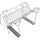 Char-Broil Fischhalter 35,5 x 35 x 17,3 cm Edelstahl weiß