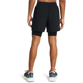 Under Armour Launch 5'' 2in1 Laufshorts Herren 001 black/black/reflective S