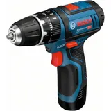 Bosch GSB 12V-15 Professional inkl. 2 x 2 Ah + Tasche 0615990GB1