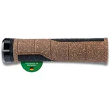 CON-TEC Merge Mountain Kork Fahrradgriffe 140 mm schwarz/braun