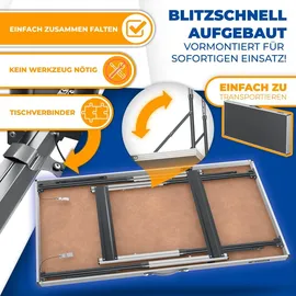 Kesser Tapeziertisch 100 x 60 cm 30 kg grau