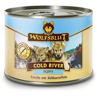 Wolfsblut Cold River mit Forelle und Süßkartoffel