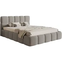 Selsey Polsterbett Grau, 180 cm - Grau