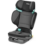 Peg Perego Viaggio Flex Autositz ISOFIX mit fortschrittlicher Technologie, verstellbar, klappbar, verstärkte Rückenlehne, für Kinder von 100 bis 150 cm (3-12 Jahre), 15-36 kg, Crystal Black