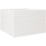 vidaXL Pflanzkübel 70 x 70 x 45,5 cm Weiß