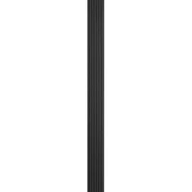 lautloz Akustikpaneel Schwarz 2 St. 20 x 240 x 1,8 cm