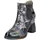 LAURA VITA Stiefelette Leder/Textil - schwarz, - 37