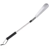 DEARMAMY Edelstahl Schuhlöffel Mit Langem Griff | Flexibler Schuhanzieher Für Damen Herren Und Senioren | Komfortabler Schuhlöffel Aus Hochwertigem Material | Praktisches Schuhhorn