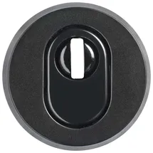 ABUS RHZS415 B7 EK Schutzrosette mit Zylinderschutz dunkelbraun)