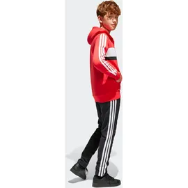 adidas Seasonal Essentials Tiberio 3-Streifen Trainingsanzug Rot/Weiß 176