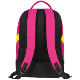 Jako Iconic Rucksack 163 pink/schwarz/neongelb