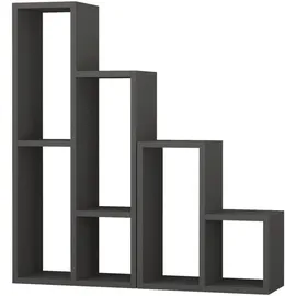 Decortie Regal Sule 42 x 20 x 89 cm Schwarz