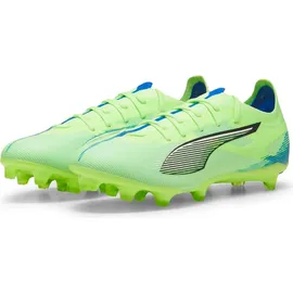 Puma Ultra 5 Match Herren Fizzy Apple-Puma White-Bluemazing 39