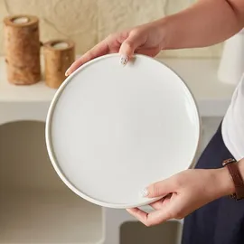 JIWOO Frühstücksteller Ø 21 cm weiß 4er Set