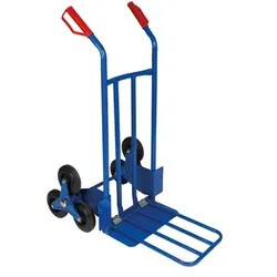 Toolland Treppensteiger, klappbar, Stahl, Blau, Tragkraft 150 kg