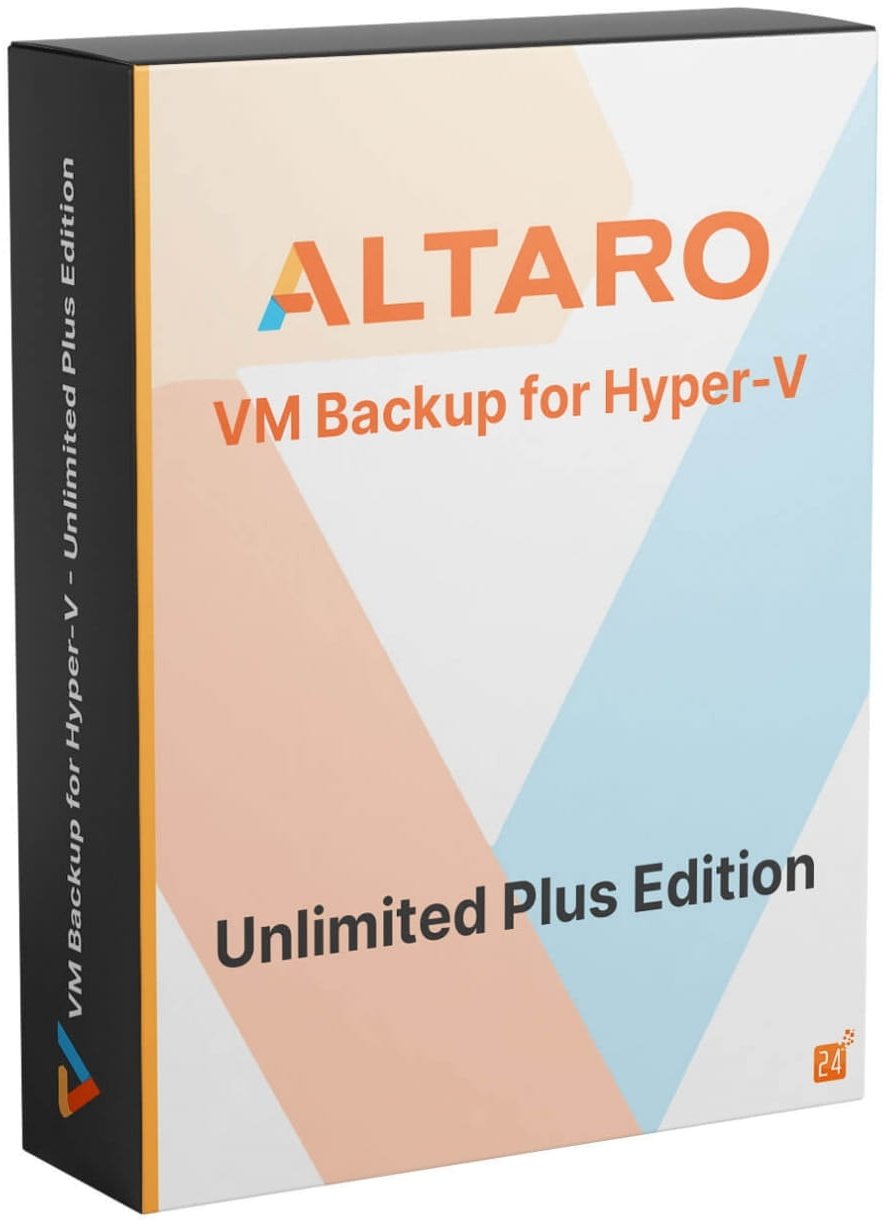 Altaro VM Backup for Hyper-V - Unlimited Plus Edition