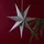 Star Trading Papierstern 60 cm silber