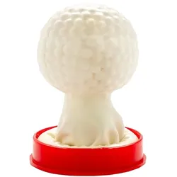 Handbemaltes Scherzkondom «Golfball» –  handbemalt, latex (1 Stück) 1 St