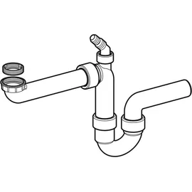 Geberit Rohrbogengeruchsverschluss Siphon 1 1/2" x 50 mm weiß