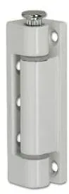 Aufschraubband 14 x 80 mm, Stahl kunststoffbeschichtet dunkelbraun