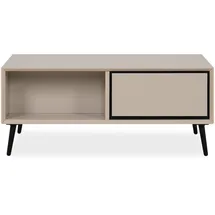 Finori Couchtisch Arona Beige Holzwerkstoff 94 x 40 x 55 cm