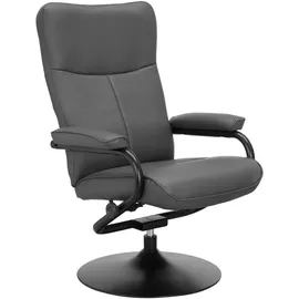 Home Affaire Relaxsessel HOME AFFAIRE "Istad, TV-Sessel, Sessel mit Hocker und Schlaffunktion", grau, B:67cm H:98cm T:78cm, 100% Polyurethane, Sessel, Relaxsessel, mit Drehfuß, nordisches Design und Hocker