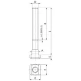 AMF T-Nutenstein Nr.508L M 6x 8 lange Form