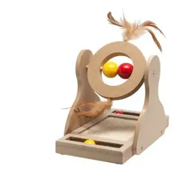 Karlie Flamingo Holz-Kratzspielzeug Tumbler